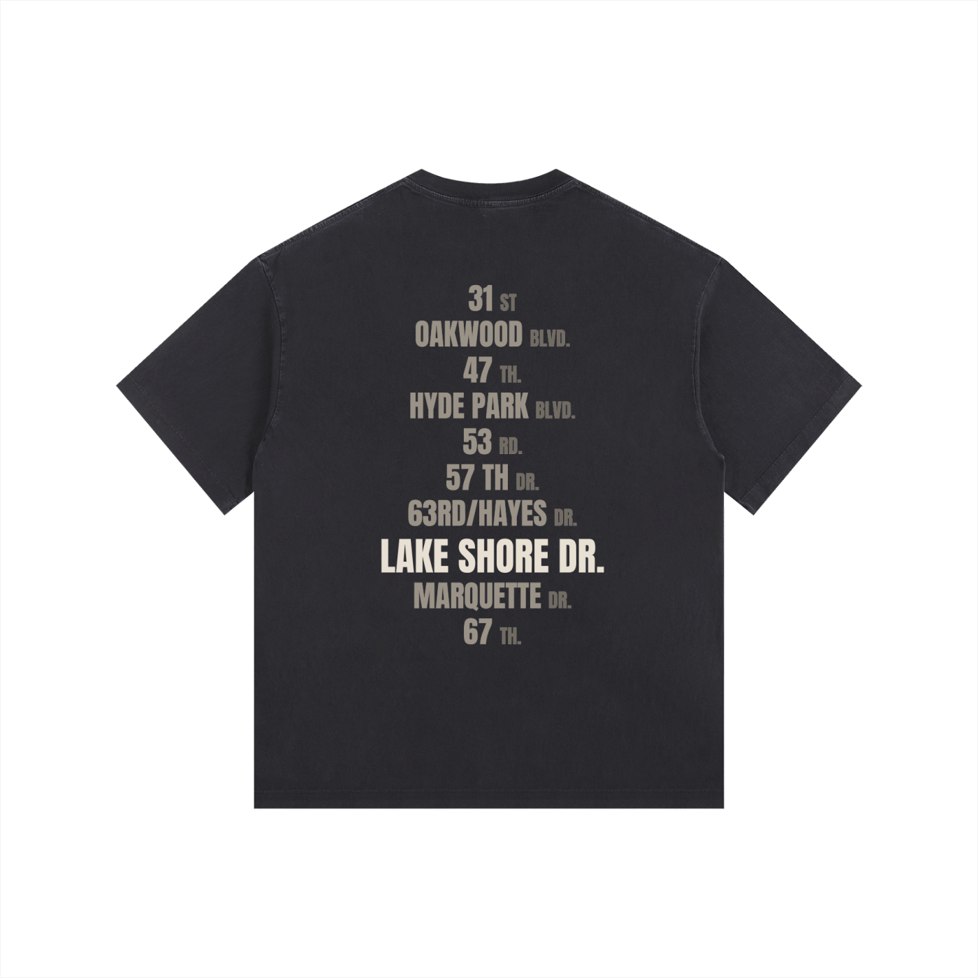 Lakeshore Drive Exit Series™ — South Side Vintage Wash Tee