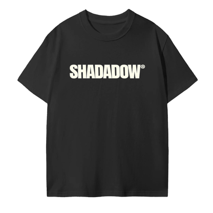 SHADADOW  Logo Tee Black /White