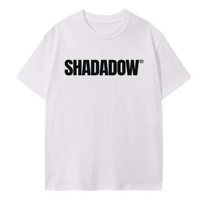 SHADADOW Logo Tee White/Black
