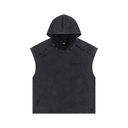 Vintage Black Lakeshore Drive | Drift Hooded Tank