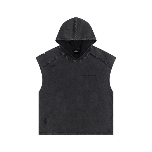 Vintage Black Lakeshore Drive | Drift Hooded Tank