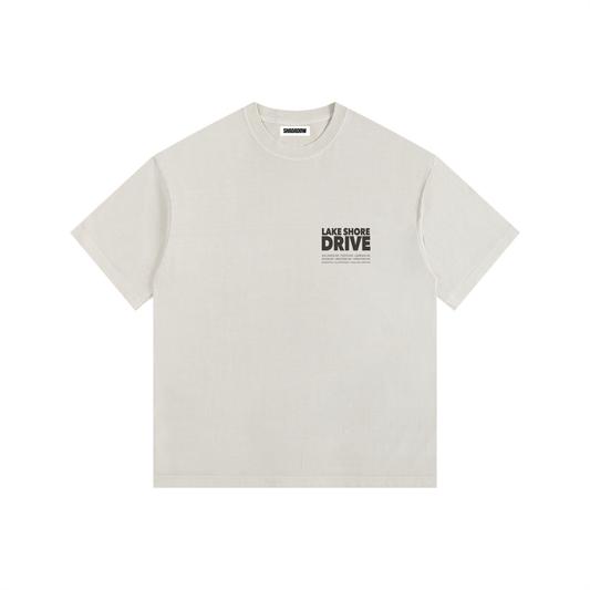 Vintage Washed Oversized Cotton T-Shirt